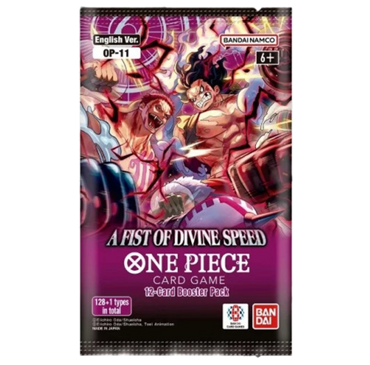 One Piece A Fist Of Divine Speed Booster Pack