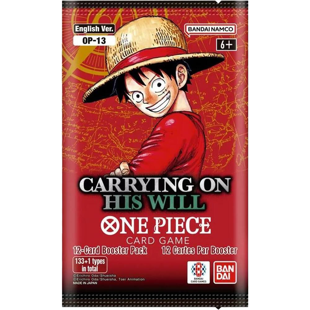 One Piece Card Game: Carrying On His Will Booster Pack image