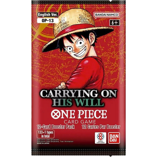 One Piece Card Game: Carrying On His Will Booster Pack image