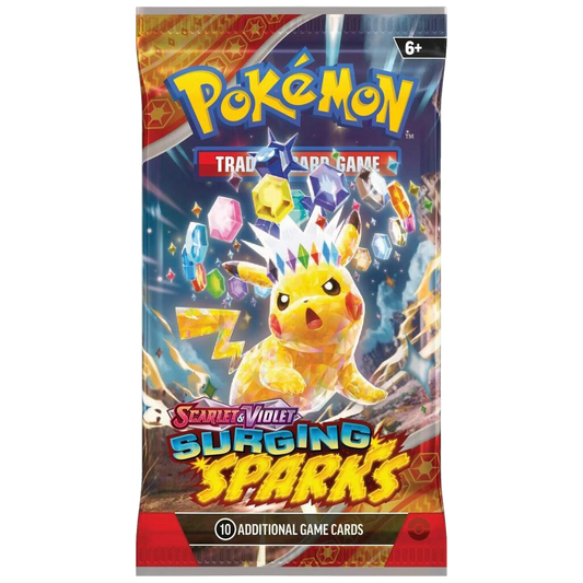 Pokemon Surging Sparks Booster Pack Image